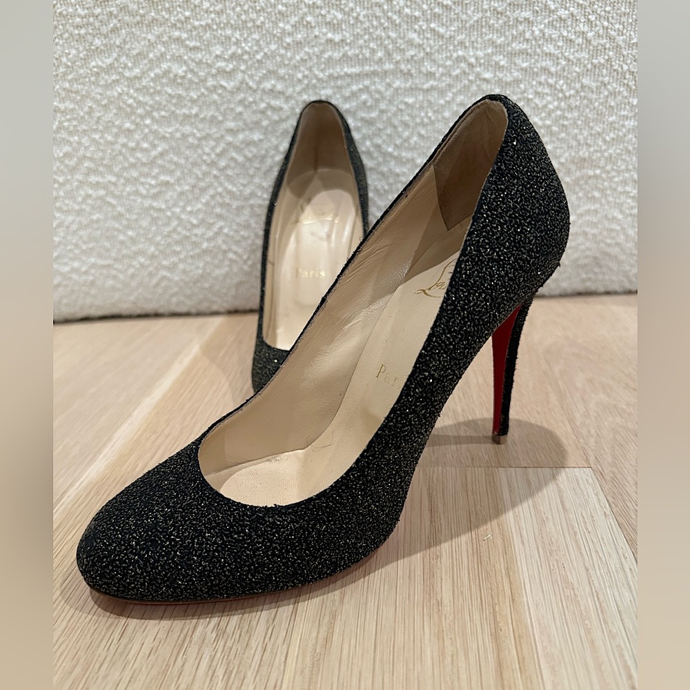 Christian Louboutin Fifi Glitter Pump